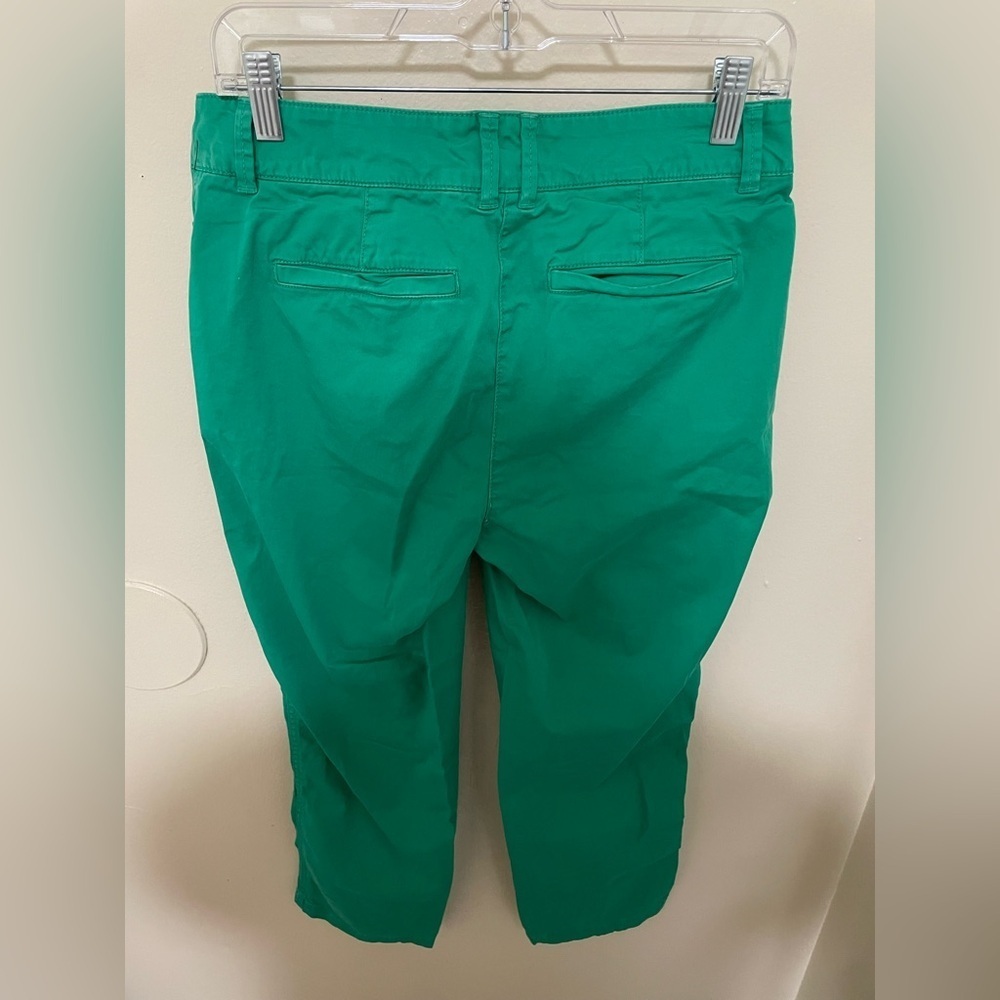 ✨Crown & Ivy Green Charolette Style Pants Size 4 - Picture 6 of 7